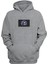 Unisex Azrail Kapı Deliği Baskılı Gri Normal Kalıp Şardonlu Kalın Sweatshirt 1