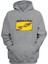 Unisex Dısconnect Baskılı Gri Normal Kalıp Şardonlu Kalın Sweatshirt 1