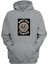 Unisex Muathaı Fıghter Baskılı Gri Normal Kalıp Şardonlu Kalın Sweatshirt 1