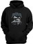 Unisex Poison Akrep Baskılı Siyah Normal Kalıp Şardonlu Kalın Sweatshirt 1