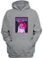 Unisex Hentaı Xxx Baskılı Gri Normal Kalıp Şardonlu Kalın Sweatshirt 1