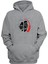 Unisex La Casa De Papel Profesör Baskılı Gri Normal Kalıp Şardonlu Kalın Sweatshirt 1