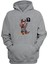 Unisex Lost Bicycle Boy,bm-B Baskılı Gri Normal Kalıp Şardonlu Kalın Sweatshirt 1