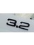 Audi 3.2 A3 A4 A6 A5 A7 A8 Bagaj Siyah Abs 3m 3D Yazı Logo 4
