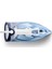 Azur GC4532/20 Buharlı Ütü 180G Şok Buhar, 2400W & Steamglide Taban – Mavi/beyaz 2