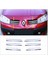 Renault Megane 2 2002- Krom 6&#39;lı Ön Panjur 1
