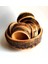 Ahşap Çerezlik -Kabuklu Doğal Ahşap Çerez Takımı -Natural Woodcookie Set 1