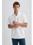 Regular Fit Jersey Kısa Kollu Gömlek B4687AX23HS 1
