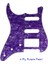 4ply Mor Inci Stili Elektro Gitar Parçaları Solak Abdmeksika Fd Strat 11 Delik Hss Paf Humbucker Gitar Pickguard Kazıma Plakası (Yurt Dışından) 1