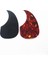 No.5 Tarzı Gitar Pickguard Kırmızı Siyah Damla Şeklinde Şeffaf Pickguard Kuş Şeklinde Popüler Kalkan Gitar Aksesuarları Parçaları (Yurt Dışından) 4
