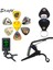Film 2 Tarzı 0,71 mm Soach Yeni Süper Değerli Alet Kiti Gitar Akort Aleti + Capo + Plectrum Tutucu + Anahtarlık + 6 Renk Seçtikleri Gitar Parçaları Aksesuarlar (Yurt Dışından) 1