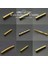 4 String 42X3X5.5MM Stili Elektrik Gitar, Akustik Gitar, Bas Gitar Parçaları Için Tel Pirinç Somun ve Eyer Tel Çok Boyutlu Pirinç Altın Kaplama (Yurt Dışından) 2
