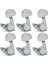 Krom 6l Stili Gitar Tel Akordu Pegs Keys Akustik Elektro Gitar Krom Için Akortçular Makine Kafaları (Yurt Dışından) 1