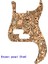 Kahverengi Inci Kabuk Stili Özel Parçalar Li Elektro Gitar - Abd Meksika Fd Standart P Bas Gitar Pickguard Scratch Plate Için (Yurt Dışından) 1