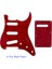 Turuncu Inci Kabuk Stili Pleroo Parçaları - Abd Için Anti-Pikap Çizilme Plakası Strat Witrew Deliği Kguard ve Arka Plaka Için Gitar Pickguard (Yurt Dışından) 4
