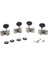 Multitool Tuning Pegs Tuners Makine Kafaları 2r 2l 4 Dize Ukulele Gitar Bas Parçaları Bisiklet Tamir Araçları Kitleri Aksesuar (Yurt Dışından) 1