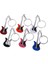 gr 4.6x3.5cm Stili Mini Metal Klasik Elektro Gitar Anahtarlık Anahtar Araba Zinciri Gitar Anahtarlık Müzik Aletleri Kolye Adam Kadınlar Için 6 Renkler (Yurt Dışından) 4