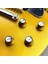 Siyah Stil 4 Adet Gitar Silindir Şapka Hız Kontrol Düğmeleri 2 Cilt 2 Ton Gümüş Çan Gibson Epiphone Les Paul St Lp Sg Elektrik Bas (Yurt Dışından) 2