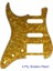 4ply Pembe Inci Stili Elektro Gitar Parçaları Solak Abdmeksika Fd Strat 11 Delik Hss Paf Humbucker Gitar Pickguard Kazıma Plakası (Yurt Dışından) 4