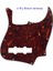 Beyaz Inci Kabuk Stili Pleroo Özel Prats - Abd 10 Delik 4 Dize Standart Caz Bas Gitar Pickguard Scratch Plate Için (Yurt Dışından) 4