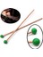 Yeşil Stil 1 Çift Profesyonel Ksilofon Marimba Mallet Drumsticks Vurmalı Parçalar Uzunluk Vurmalı Aksesuarlar (Yurt Dışından) 1