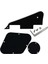 Kırmızı Ayna Stili Fleor Lp Gitar Seti Pickguard Scratch Plate & Controlswitch Lp Gitar Parçaları Için Boşluk Kapağı ve Braketi (Yurt Dışından) 3