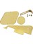 Kırmızı Ayna Stili Fleor Lp Gitar Seti Pickguard Scratch Plate & Controlswitch Lp Gitar Parçaları Için Boşluk Kapağı ve Braketi (Yurt Dışından) 5