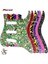 4ply Kahverengi Inci Stili Pleroo Özel Gitar Pickguard - Abd Meksika Fd Standard Strat 72' Için Rew Delik St Scratch Plate Çok Renkli Seçim (Yurt Dışından) 2
