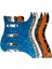 4ply Kahverengi Inci Stili Pleroo Özel Gitar Pickguard - Abd Meksika Fd Standard Strat 72' Için Rew Delik St Scratch Plate Çok Renkli Seçim (Yurt Dışından) 3