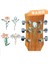 Kırmızı Çiçek Stili Mükemmel Gitar Çıkartması Sticker Gitar Boyun Sticker Dıy Gitar Aksesuarları (Yurt Dışından) 2