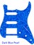 Lacivert Inci Stili Abd Meksika Fd Strat 11 Delik Hss Paf Humbucker Gitar Pickguard Scratch Plate Için Li Elektro Gitar Parçaları (Yurt Dışından) 1