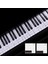 Çok Renkli Stil Anahtar Şeffaf Ayrılabilir Piyano Tuşları Elektronik Klavye Sticker Piyano Çıta Not Sticker Anahtar Müzik Çıkartması Için Sembol (Yurt Dışından) 2