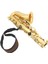 Kahverengi Tarzı Saksafon Boyun Askısı Nefesli Enstrüman Aksesuarları Evrensel Omuz Kemeri Alto Tenor Sax Yüksek Elastik Pamuklu Koşum (Yurt Dışından) 2