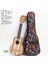 Kırmızı Stil 26 Inç Inç Taşınabilir Ukulele Çanta Renkli Sünger Yumuşak Kılıf Gig Ukulele Mini Gitar Su Geçirmez Sırt Çantası (Yurt Dışından) 3