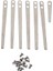 1 Set Metal Flat Springs Leaf With Screws 3.5cm. For Clarinets Dıy Accessory (Yurt Dışından) 2