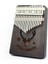 Çiçek Açan Çiçekler Tarzı Afrika Calimba 17 Tuşlu Başparmak Piyano Tek Kartla Yapıldı, Ayar Çekiç Mbira Müzik Aleti ile Taşınabilir Maun Teclado (Yurt Dışından) 5