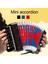 Mavi Stil 7 Tuşlar 3 Düğmeler Mini Akordeon Çocuk Eğitici Oyuncak Müzik Aleti Hediye (Yurt Dışından) 3