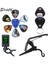 Film Stili 0.96MM Soach Yeni Süper Değerli Alet Kiti Gitar Akort Aleti + Capo + Plectrum Tutucu + Anahtarlık + 6 Renk Seçtikleri Gitar Parçaları Aksesuarlar (Yurt Dışından) 1