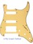 4ply Siyah Inci Stili Pleroo Gitar Pickguard- Floyd Rose Tremolo Köprüsü ile Urew Delikleri Strat Için Paf Humbucker Tek Hss Kazıma Plakası (Yurt Dışından) 5