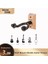 No.12 Tarzı Duvara Montaj Ukulele Gitar Askı Kancası Ukelele Uke Yaylı Enstrüman Tutucu Kaleci Otomatik Kavrama Sistemi Kauçuk Yastık Ahşap Taban (Yurt Dışından) 2