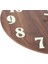 2x 12 Inç Gece Lambası Fonksiyonu Ahşap Duvar Saati Vintage Rustik Ülke Toskana Tarzı Mutfak Ofis Kumandalı Saatler (Yurt Dışından) 5