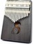 Sincap Tarzı Afrika Calimba 17 Tuşlu Başparmak Piyano Tek Kartla Yapıldı, Ayar Çekiç Mbira Müzik Aleti ile Taşınabilir Maun Teclado (Yurt Dışından) 1