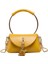 Metal Halka Kolu Kadın Çanta Mini Sevimli Tote Çanta Zincir Perçin Omuz Çantası Moda Messenger Çanta Sarı (Yurt Dışından) 1