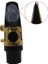 Beyaz Stil Musical Instruments Metal Nozzle With Cap Professional Practical Tone Alto Sax Saxophone Mouthpiece Accessories (Yurt Dışından) 2