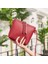 Moda Kadın Omuzdan Askili Çanta Pu Deri Kadın Çanta Katı Tote Çanta Crossbody Çanta Deri Kadın Askılı Çanta (Kırmızı) (Yurt Dışından) 3