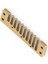 Kırmızı Stil Hohner Marine Band Crossover ve Deluxe Için 3 Renk Alüminyum Alaşım 10 Delik Tarak Armonika Parçası (Yurt Dışından) 5