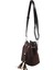 Kadın Süet Omuz Çantaları Püskül Kova Çanta Kızlar Için Crossbody Çanta Kadın Çantası (Kahve) (Yurt Dışından) 4