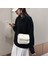 Küçük Çanta Kadın Yeni Moda Popüler Tüm Maç Omuz Çantası Batı Tarzı Kız Crossbody Kılıfı (Beyaz) (Yurt Dışından) 2