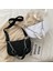 Rahat Bayanlar Crossbody Çanta Naylon Zincir Çanta Kadın Vintage Omuz Çantaları Kızlar Sokak Koltukaltı Çanta Çanta Siyah (Yurt Dışından) 5
