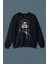 Lacivert Sweatshirt Michael Jackson Dance Moon Light Dancing Dans Baskılı Unisex Sweat 1